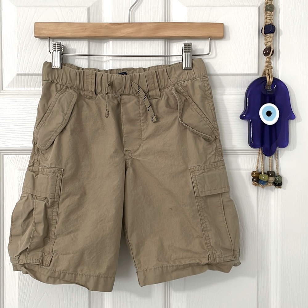 Polo Ralph Lauren Cargo Style Soft Cotton Shorts with 6 Pockets Drawstring Waist